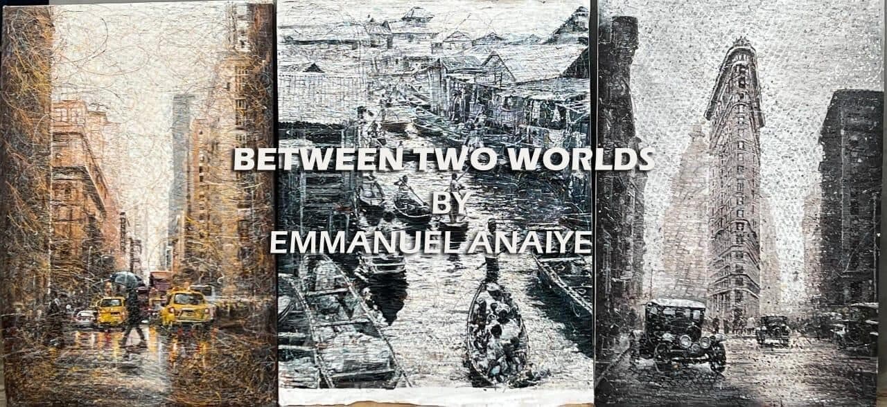 Between Two Worlds: Lagos and New York street scenes