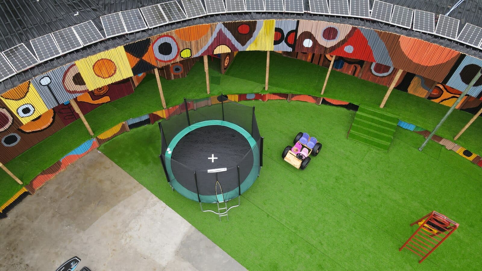 The completed Saga Project building, 2026, Emmanuel Anaiye Ifebunmi art
