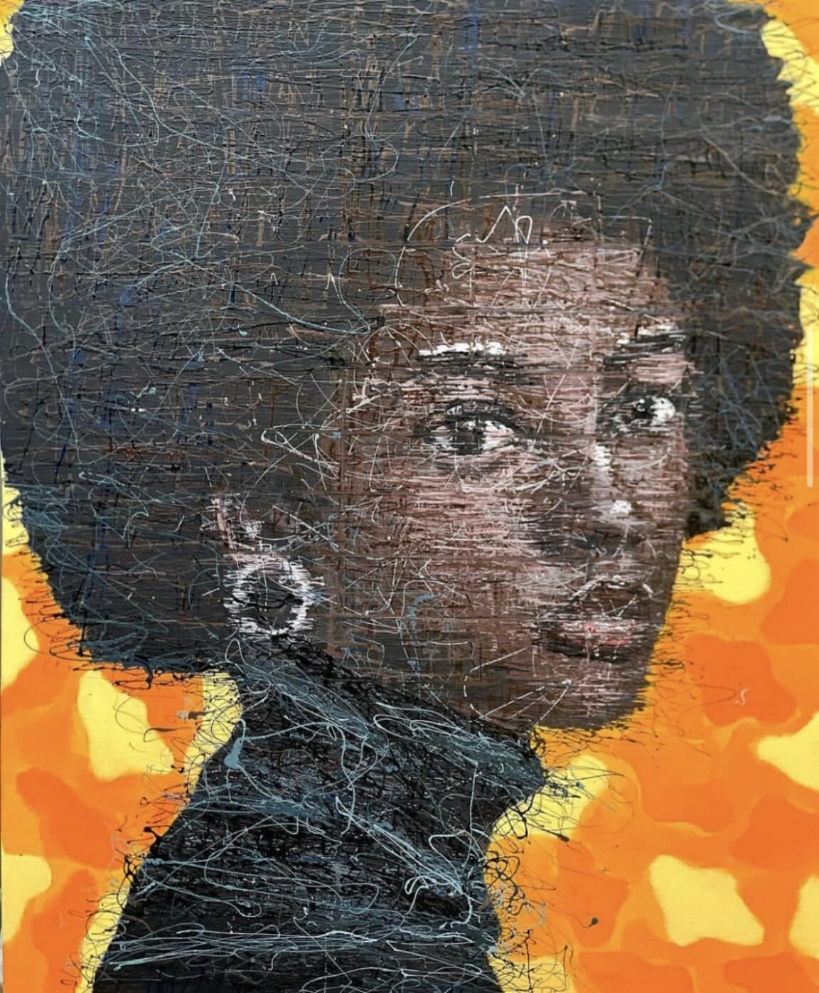 The Afro Queen 2, Emmanuel Anaiye Ifebunmi art, 2023