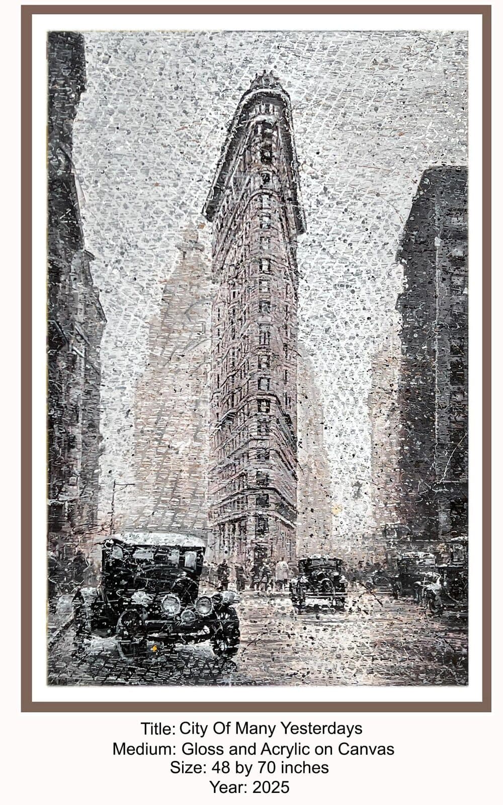 City Of Many Yesterdays, Emmanuel Anaiye Ifebunmi art, 2025