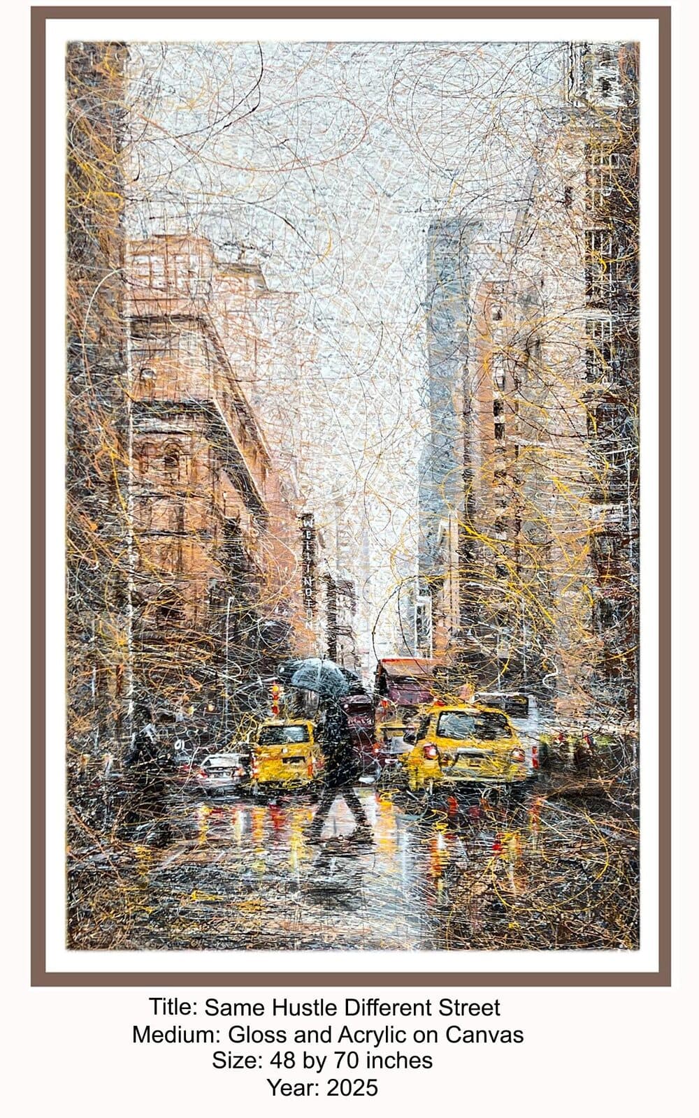 Same Hustle Different Street, Emmanuel Anaiye Ifebunmi art, 2025