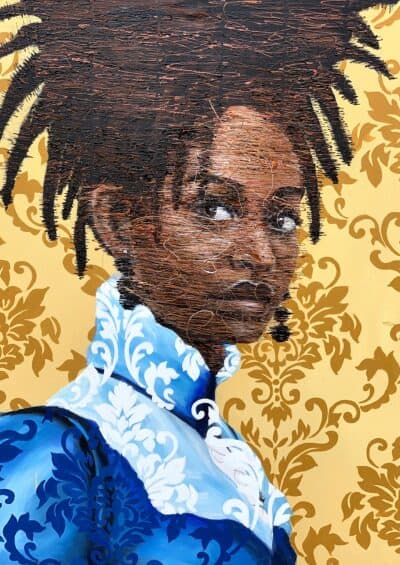 Threads of Identity, Emmanuel Anaiye Ifebunmi art, 2024