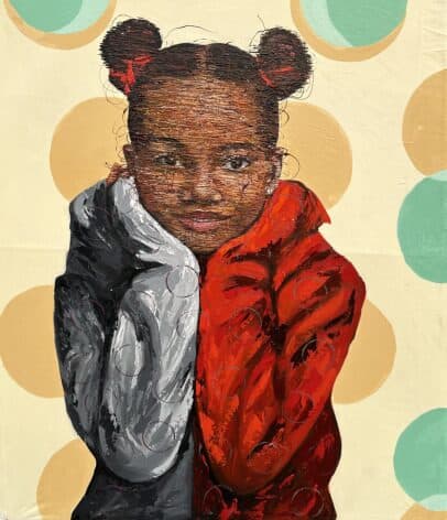 Wrapped in Style 2, Emmanuel Anaiye Ifebunmi art, 2025