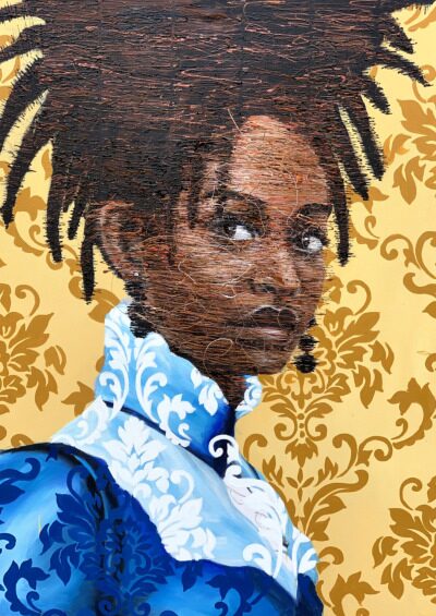 Threads of Identity, Emmanuel Anaiye Ifebunmi art, 2024
